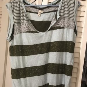 3 top anthro/free people/hm bundle